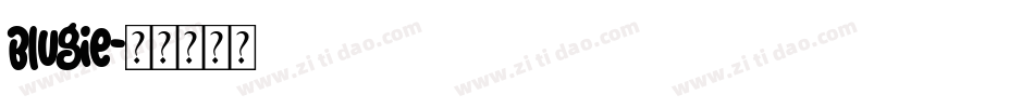 Blugie字体转换