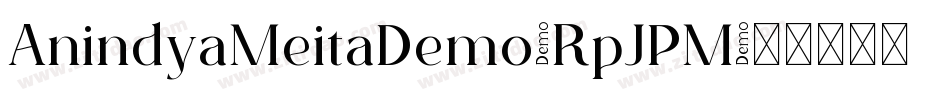 AnindyaMeitaDemo-RpJPM字体转换