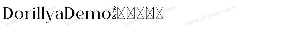 DorillyaDemo字体转换