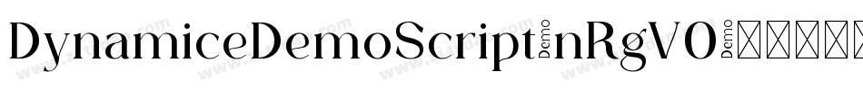 DynamiceDemoScript-nRgV0字体转换