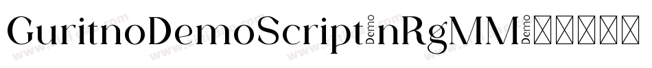 GuritnoDemoScript-nRgMM字体转换