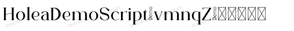 HoleaDemoScript-vmnqZ字体转换