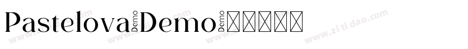 Pastelova-Demo字体转换