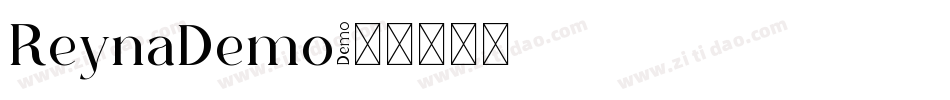 ReynaDemo字体转换
