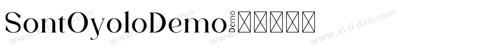 SontOyoloDemo字体转换