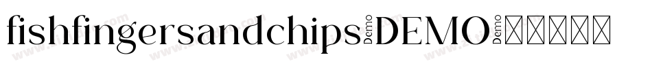 fishfingersandchips-DEMO字体转换