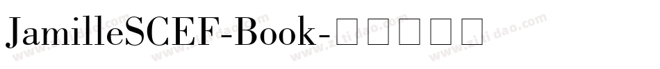 JamilleSCEF-Book字体转换