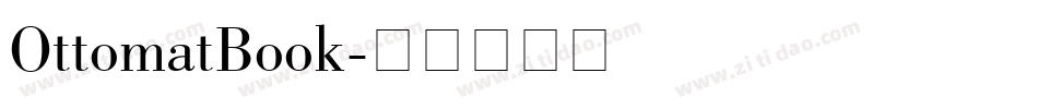 OttomatBook字体转换