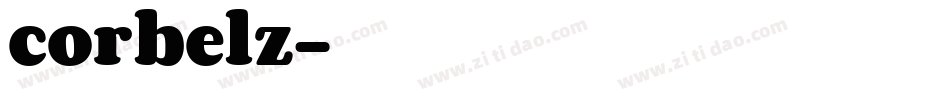 corbelz字体转换
