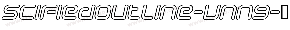 SciFiedOutline-vnn9字体转换