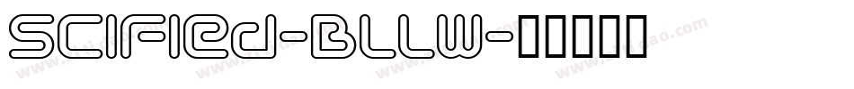 SciFied-BLLw字体转换