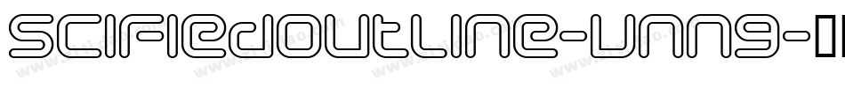 SciFiedOutline-vnn9字体转换