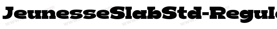 JeunesseSlabStd-Regular字体转换 JeunesseSlabStd-Regular字体转换