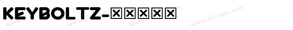 KEYBOLTZ字体转换