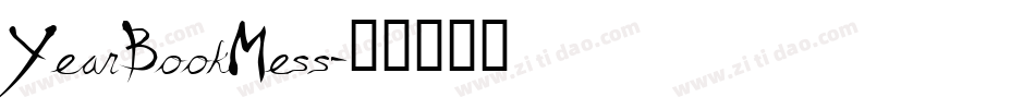 YearBookMess字体转换
