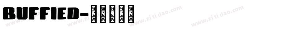 Buffied字体转换