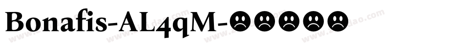 Bonafis-AL4qM字体转换