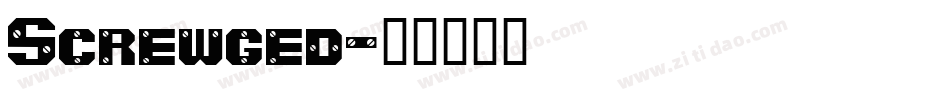 Screwged字体转换