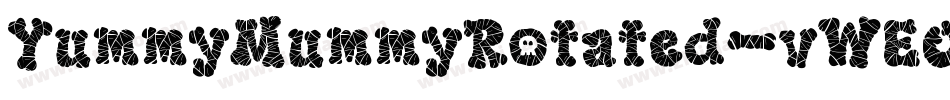 YummyMummyRotated-vWEO字体转换