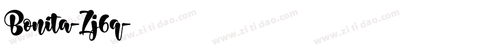 Bonita-Zj6q字体转换