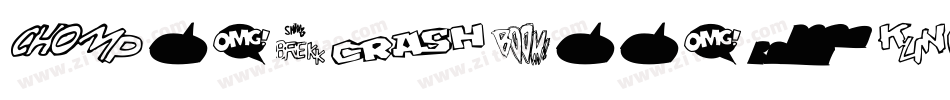 ComicBoomElementsDemo-YzMMO字体转换