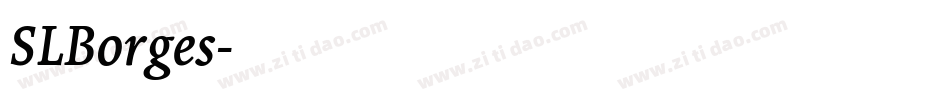 SLBorges字体转换