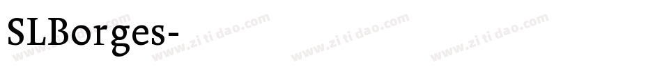 SLBorges字体转换