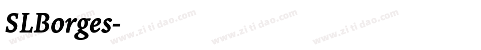 SLBorges字体转换