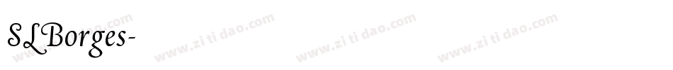 SLBorges字体转换