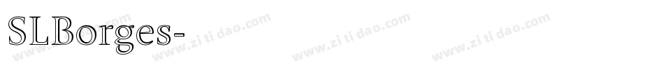 SLBorges字体转换