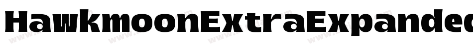 HawkmoonExtraExpandedItalic-yRld字体转换