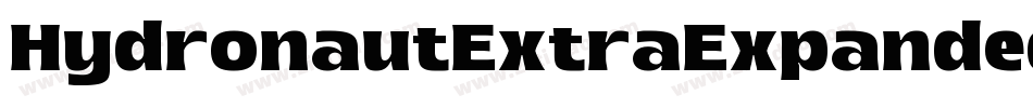 HydronautExtraExpandedItal-jEE50字体转换