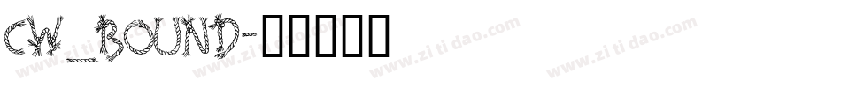 CW_BOUND字体转换