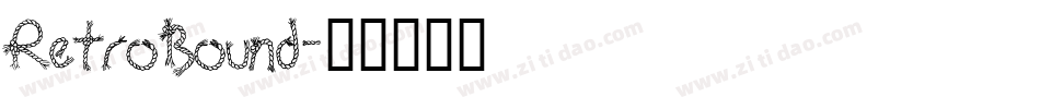 RetroBound字体转换