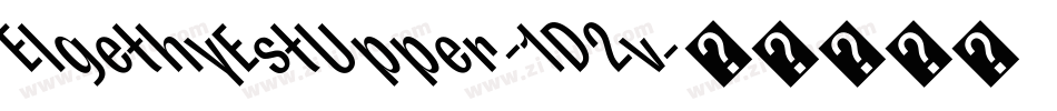 ElgethyEstUpper-1D2v字体转换