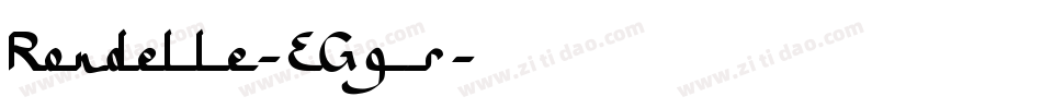Rondelle-EGgr字体转换