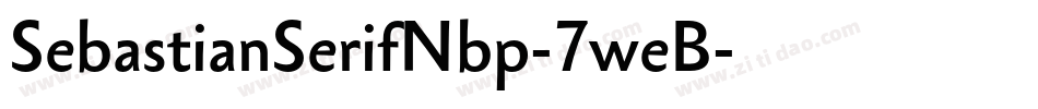SebastianSerifNbp-7weB字体转换