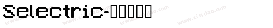 Selectric字体转换