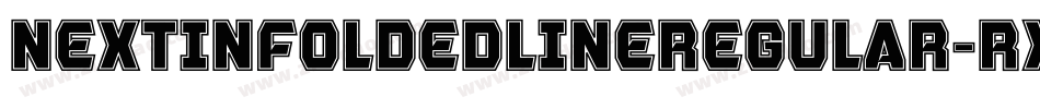 NextInFoldedLineRegular-Rx5o字体转换