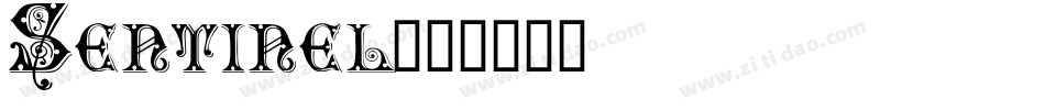 Sentinel字体转换