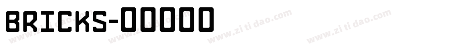 Bricks字体转换