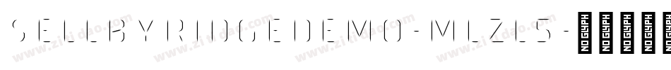 SellbyRidgeDemo-mLZL5字体转换
