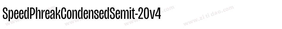 SpeedPhreakCondensedSemit-2Ov48字体转换 SpeedPhreakCondensedSemit-2Ov48字体转换