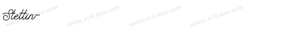Stettin字体转换