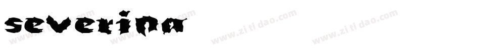 Severina字体转换