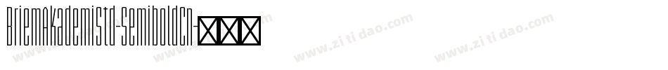 BriemAkademiStd-SemiboldCn字体转换 BriemAkademiStd-SemiboldCn字体转换