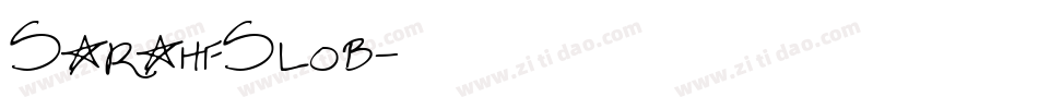 SarahfSlob字体转换