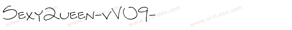 SexyQueen-vVO9字体转换