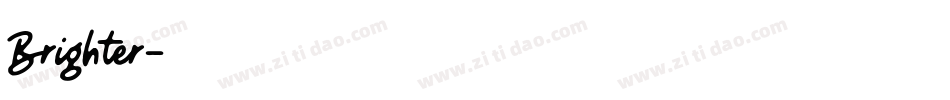 Brighter字体转换