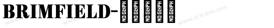 Brimfield字体转换